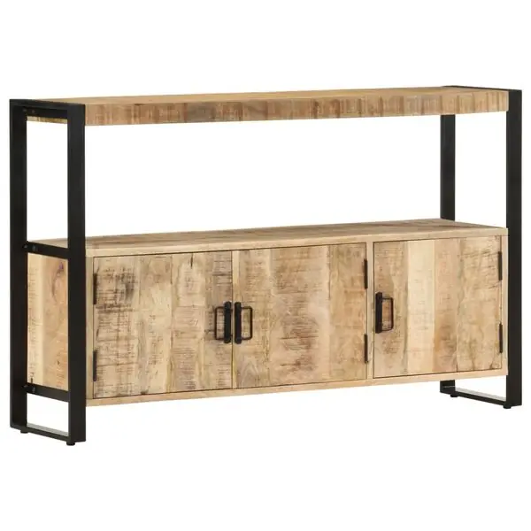 vidaXL Skänk 120x30x75 cm massivt mangoträ Sista chansen