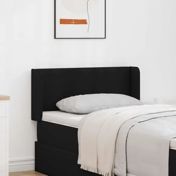 Lågt pris vidaXL Sänggavel Öra Svart 40,5 x 40,5 x 4 cm PVC