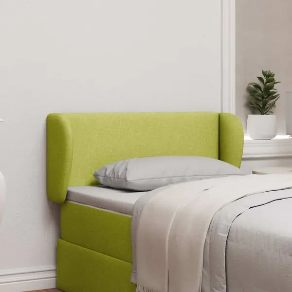 vidaXL Sänggavel Öra Grön 40 x 23 x 6 cm tyg Outlet